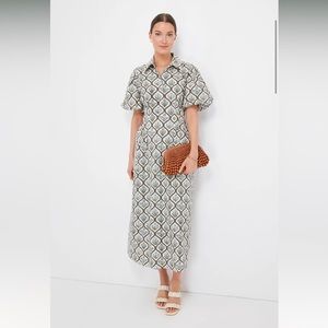 NWT Tuckernuck Delaney Dress Porcelain Bouquet